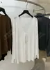 Yuran 26 Nueva Colección Primavera/Verano Hilo de Alto Twist Ultrafino Tácto Frío Diseño de Doble Nudo Cardigan de Punto Recto
