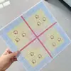 Pães Fritos e Caneta de Feijão Estilo Caneta de Feijão Dispensa Feijões Pressionando Mão DIY Conjunto de Mosaico de Feijão Infantil Acessórios