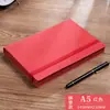 Cuaderno de banda A5 de piel de oveja para empresa, se puede imprimir logo, cuero suave de alta calidad, diario exquisito, libro para conferencias de trabajo