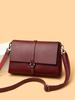 Bolso de Piel Suave para Mediana Edad Bolso de Mujer 2024 Invierno Nuevo Bolso de Mujer Bolso Cruzado Bolso de Hombro Mochila Pequeña para Mujer Bolso de Madre Atmosférico