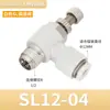Válvula Borboleta Sl Conector Rápido Fabricante Fornecimento Direto Sl8-02Sl6-01 Componente Pneumático Conector Rápido