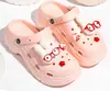 Zuecos de Exterior para Mujer, Medias Pantuflas, Sandalias Cerradas de Dibujos Animados de Verano de Moda, Celebridad de Internet, Calzado de Exterior para Mujer, Zapatos de Playa para Mujer