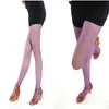 Novas meias arrastão de celebridade da internet com recorte ultra finas meias-calças sexy com estampa pantyhose de perna bonita preto rasgado feminina quente