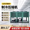 Unidad Condensadora de Refrigeración Compresor Congelador Temperatura Media-Baja Cámara Fría Refrigerada por Aire Semicerrada Fabricante 35P40P50P