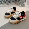 Zapatos Cortez de Bloques de Color Casuales para Niños de Marca de Moda 2025 Primavera Nuevos Estilo Coreano Niños Grandes Moda Versátil De Xun Zapatos de Skate