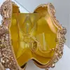 Bolsa de Noite de Alta Qualidade em Novo Estilo com Strass e Diamantes, Bolsa de Mão para Mulheres para Combinar com um Qipao, Pequena Bolsa para Banquete