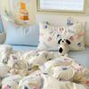 Fundas de Almohada de Algodón Lavado de Dibujos Animados, un Par para Primavera, Uso en el Hogar, Fundas de Almohada para Adultos 48X74, Venta al por Mayor de Fundas de Almohada para el Hogar de Nantong