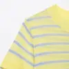 AliExpress Transfronterizo 2026 Nuevas Llegadas de Primavera Ropa de Punto de Manga Corta Rayada de Moda con Temperamento Casual para Mujer 2142100