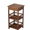 Suporte de flores para sala de estar, estante decorativa de vaso de flores de chão, mesa de flores de canto para interior, suporte de bonsai para varanda, não feito de madeira maciça