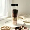 Toalha de cabelo com elástico avançado, corda de cabelo feminina, simples, elegante, alta elasticidade, corda de cabelo durável