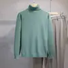 Suéter casual de punto para otoño e invierno con cuello alto apilado, nueva colección de punto al por mayor, top cálido de capa base de cuello alto, ropa para hombre transfronteriza