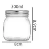 Frasco de vidrio Fangyuan para encurtidos, sellado para almacenar alimentos, transparente, enlatado, miel, mermelada, venta al por mayor