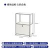 Gabinete Modular Usado Aparador de Acero Inoxidable Fábrica Ins Gabinete de TV Minimalista Moderno Arcón