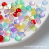 Olhos de Boneca Redondos de Resina Imitação Olho de Gato Fundo Plano Acessórios para Olhos Globos Oculares Materiais para Presilhas de Cabelo Feitas à Mão Pequenos Acessórios para Joias DIY