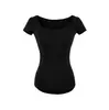 8715-2026 Primavera/Verano Nuevo Sexy Adelgazante Camiseta Base Superior Estilo Europeo y Americano Moda Cuello Redondo Manga Corta Camiseta para Mujer