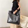 Bolsa de Lona de PVC Gruesa Impermeable Personalizada para Pedidos Pequeños Bolso de Hombro de Mano de Moda Personalizado con Logo