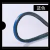 Venta directa de fábrica cordones de cuero 3MM para zapatos de frijol cuadrado zapatos Martin cordón de zapato blanco y negro marrón un par