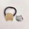 Día de la Madre Brocado de Canción del Patrimonio Cultural Inmaterial Base para Pasador de Pelo DIY Base para Goma de Pelo con Cubierta Accesorios para el Cabello Hechos a Mano Chinos Team Building de Salón
