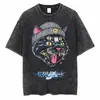 Camiseta Estampa Animal Desenho AnimadoCamiseta Fofa de Guaxinim Top