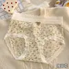 2026 Novo Estilo Pastoral Estampa Completa Florzinhas Calcinha de Menina Gancho Estendido Confortável Respirável Amiga da Pele