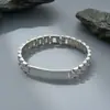 Pulseiras de Relógio Europeias e Americanas Mais Vendidas, Pulseiras de Relógio Minimalistas Populares, Pulseiras de Aço Titânio Gravadas a Laser, Acessórios de Mão Modernos e Estilosos