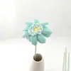 Flor de Gerbera # Lleno de Flores de Hilo # Serie de Ramos de Año Nuevo # Ramo de Flores Artificiales # Producto Terminado # Regalos