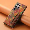 Funda para Teléfono Móvil Adecuada para Samsung S26Ultra, Funda Protectora de Cuero con Diseño de Tótem Trasero para Samsung S25Plus