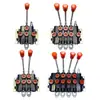 ZS-118 Válvula Direcional de Controle Multi-vias Distribuidor de 5 Vias Válvula Hidráulica de Controle Manual para Cilindros de Ação Simples/Dupla
