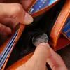 Nueva Cartera Corta para Hombre Marca de Tendencia Europea y Americana Cartera Personalizada de Belleza para Hombre 80% de Descuento Hebilla Múltiples Ranuras para Tarjetas Bolso Cartera de Cuero