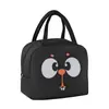 Bolsa de hielo portátil con aislamiento térmico para almuerzo, bolsa de comida portátil de dibujos animados, bolsa linda para lonchera de mascota, bolsa para mantener la frescura, tela Oxford engrosada