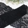 Ribete de encaje elástico suave floral vintage negro Tanglong para lencería, calcetines, decoración del hogar y accesorios de encaje DIY