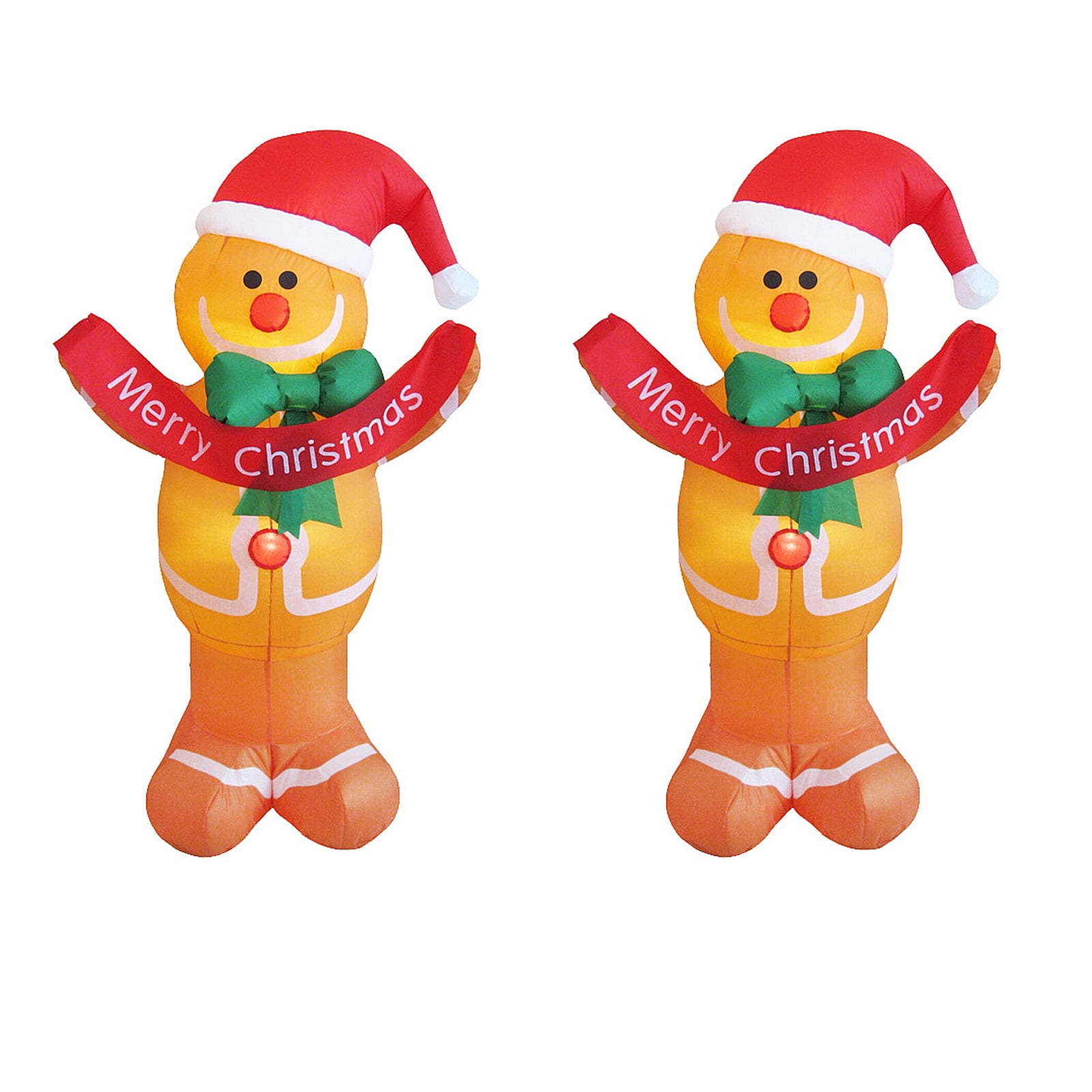 Lighted Inflatable Gingerbread