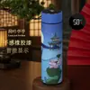 Termo Taza Termo de Acero Inoxidable 316 Taza de Agua Inteligente para Hombres y Mujeres Separación de Té y Agua Taza de Regalo de Alto Valor Venta al por Mayor