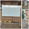 Soporte Fijo para Pizarra Plegable Sala de Conferencias Magnético Móvil Soporte para Pizarra Blanca Uso en Casa Giratorio Múltiples Especificaciones Más