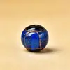 Vidro para cinzas de incenso, contas soltas, contas redondas, pulseira DIY, pingente de celular, fera devoradora de ouro multi-tesouro de cinco cores, materiais e acessórios para beadwork artesanal