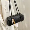 2026 Nueva Bolsa Tejida Transfronteriza con Doble Correa, Bolso de Mano para Viajes Diarios, Bolso Boston Almohada Estilo Lujo Ligero, Bolso de Mujer de Gama Alta