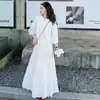 Colección de Verano 2025: Nuevo Conjunto de Falda-Pantalón con Encaje Bordado Pesado Estilo Chino, Vestido de Hada Versátil y Elegante, Atuendo Dulce de Dos Piezas