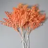 Flores Artificiales en Tema de Color Naranja y Naranja para Decoración de Boda, Arreglos de Pasillo, Arreglos Florales, Flores Falsas y Decoraciones de Piso