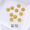 Plated Antique Dummy Flagstock Flower Cap Bead Spacer Bead Sticker Spacer DIY Handmade Beaded Rope Material Accessories