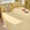Sábana bajera de terciopelo de leche de invierno grado A, color crema, cobertura total, para colchones Simmons, disponible en juegos de dos y tres piezas, protector de colchón