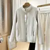 Adequado para 0 graus, unissex, inverno de 2026, lã de cordeiro polar fleece, forrado com fleece, espessado, casual, quente, gola alta, jaqueta moletom