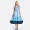 En StockDisfraces de Halloween Vestido de Princesa Alice Juego de Rol Anime Disfraz de Actuación cos Ropa