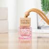 1 tapa cuadrada color botella Cubo de Agua botella vacía 10ML perfume aromaterapia aceite esencial botella colgante para coche botella de aromaterapia para interiores Wang Cong