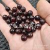 Ágata Preta e Vermelha Contas Hiped Contas Redondas Contas de Jade Contas de Ágata vermelho escuro Contas Acessórios para Pulseira Colar DIY