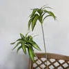 Bosque Escandinavo Verde Planta Verde Hoja Verde Techo de Salón de Bodas Mimosa Plástico Flor Falsa Hierba de Amante Eucalipto