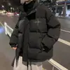 Chaqueta de Algodón Grueso Estilo Americano para Hombre Invierno Nuevo Estilo Abrigo de Algodón Tacto de Alta Gama Chaqueta acolchada con cuello alto Ropa de Algodón