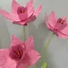 Flores Artificiales de Arte en Papel, Decoraciones para Exhibición en Centros Comerciales, Accesorios para Fotografía, Decoraciones Artísticas de Estilismo, Narcisos Artificiales