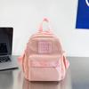 Mochila escolar para niños de jardín de infantes, fresca, linda y sencilla, para niños y niñas, mochila ligera para viajes al aire libre, mochila para niños