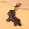 Llavero Little Pony Colgante de Cuero de PU Lindo Accesorio para Mochila Regalo de Cumpleaños de Moda para Amigos Adorno Creativo Personalizado