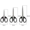 Tijeras de Mango Negro Acero Inoxidable Tijeras Multiusos para Oficina DIY Hecho a Mano Oficina Hogar Herramientas de Corte y Costura Tijeras